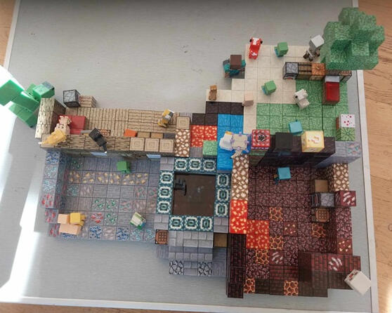 Magnetic sensory blocks