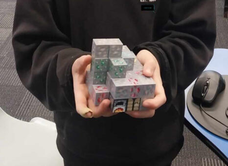 Playing with sensory toys when the internet went down