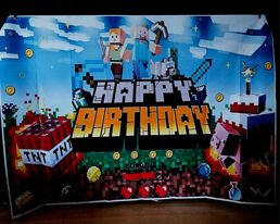 Happy birthday banner for parties-can be hired
