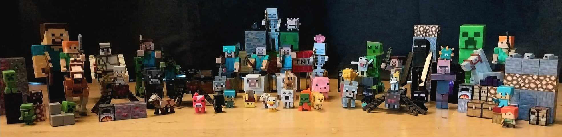 Some of our Minecraft friends